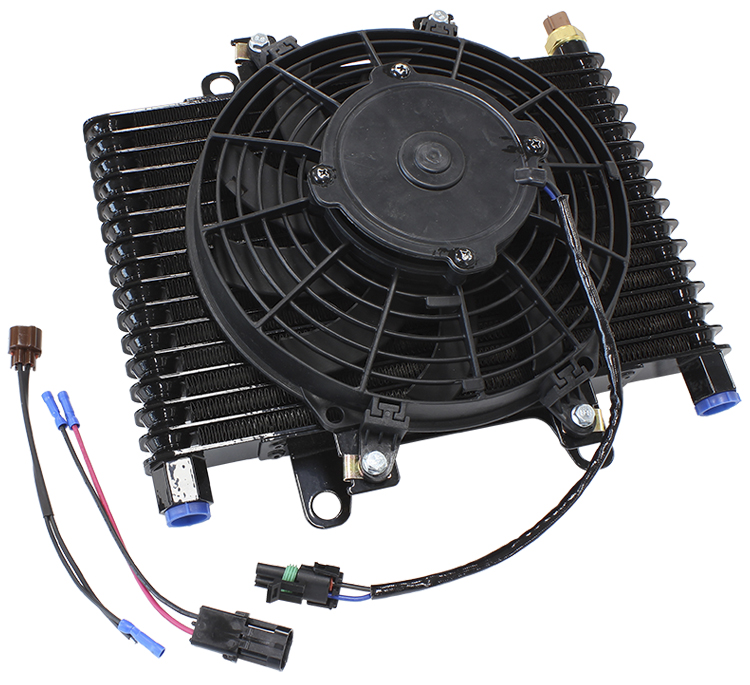 Kit radiateur + ventilateur, Kit compétition radiateur huile + ventilateur  + sonde