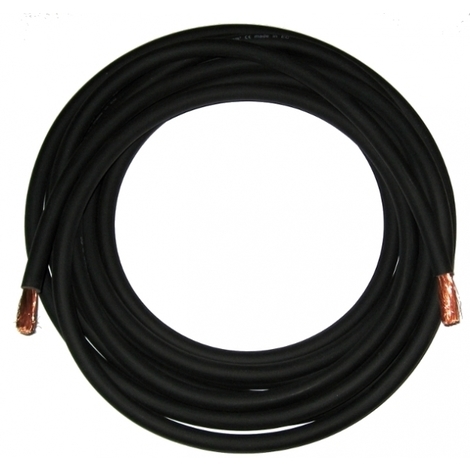 Cable Batterie mono 1M 25 mm² Noir extra souple