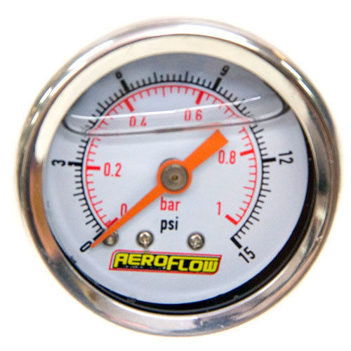 Manomètre pression essence TORR 0-10 bars fond NOIR avec sonde